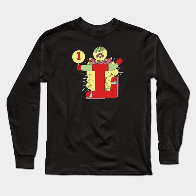 The Letter People: Mr. L Long Sleeve T-Shirt by Third Quarter Run